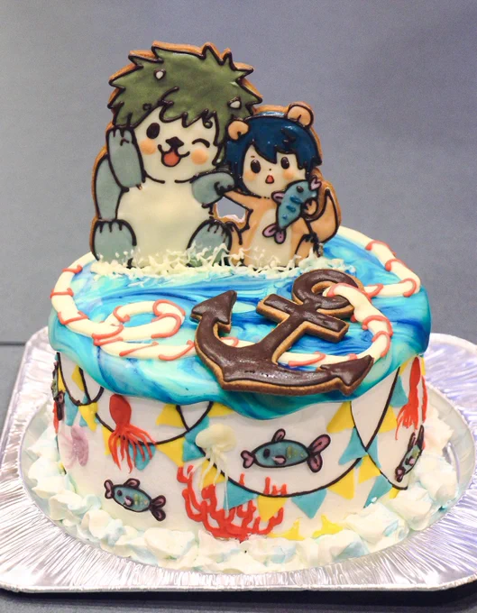 大はしゃぎしてこんなケーキをオーダーして遊んでいた頃からもう10年も経ってしまった?!