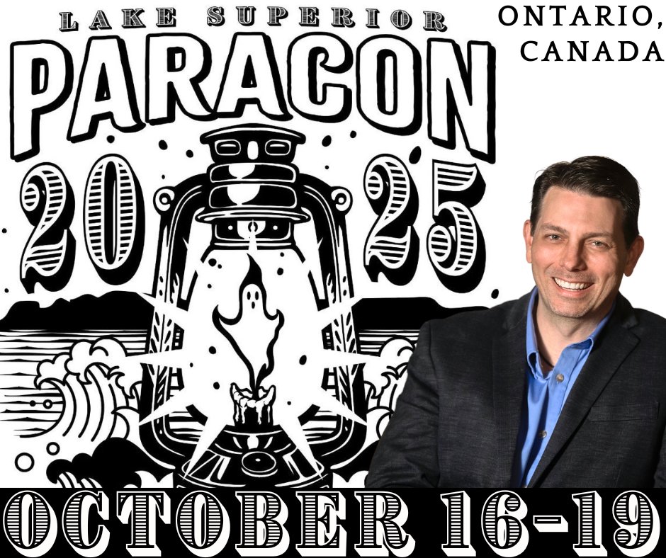 JOIN US - October 16-19, 2025 - for Lake Superior Paracon. Get ready for a thrilling weekend of ghosts, cryptids, UFOs, and all things unexplained at Lake Superior Paracon!

For more information or to buy your tickets today, visit: lakesuperiorparacon.com