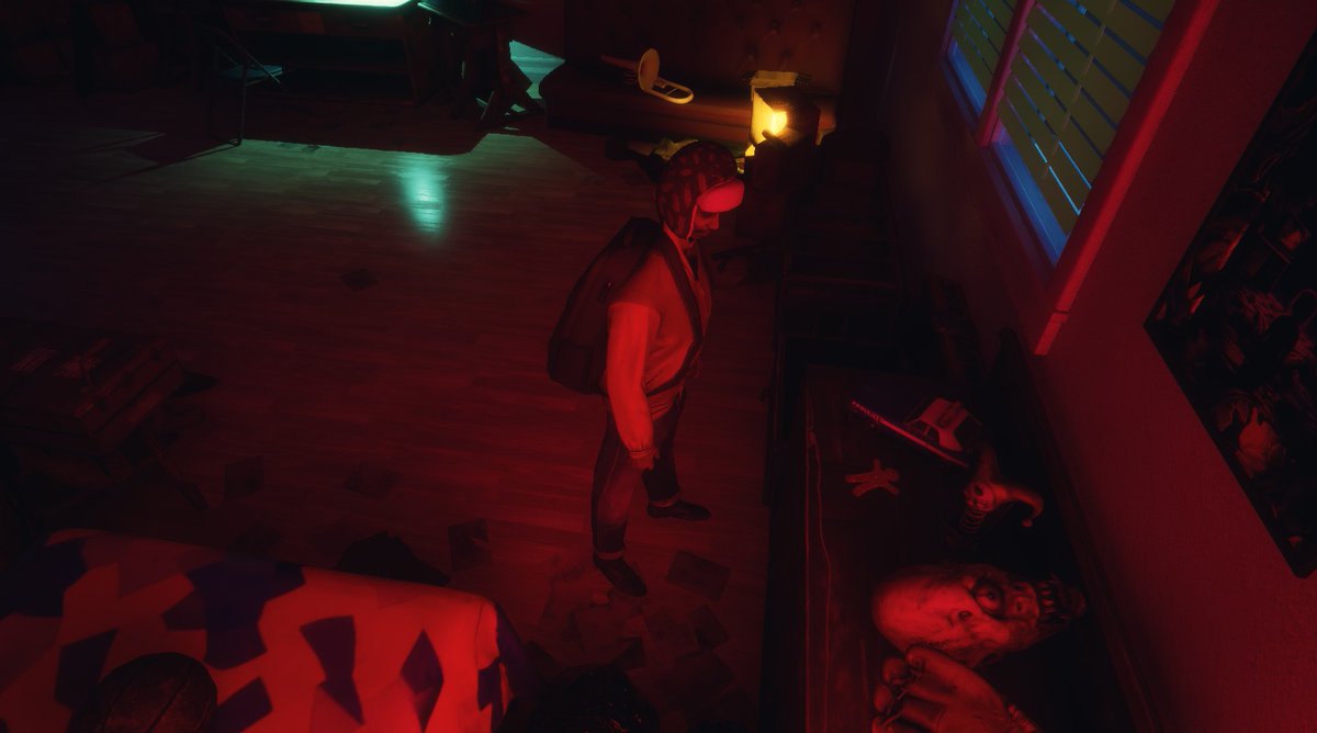 Snow hides the bodies, but the blood always finds a way to seep through Get ready for a holiday nightmare! 'The Holiday Spirit' is coming out on Steam and Itch.io.  
#Halloween
#thefallenthird 
#fingersdippedinred #blackchristmas
#christmashorror
#slasher