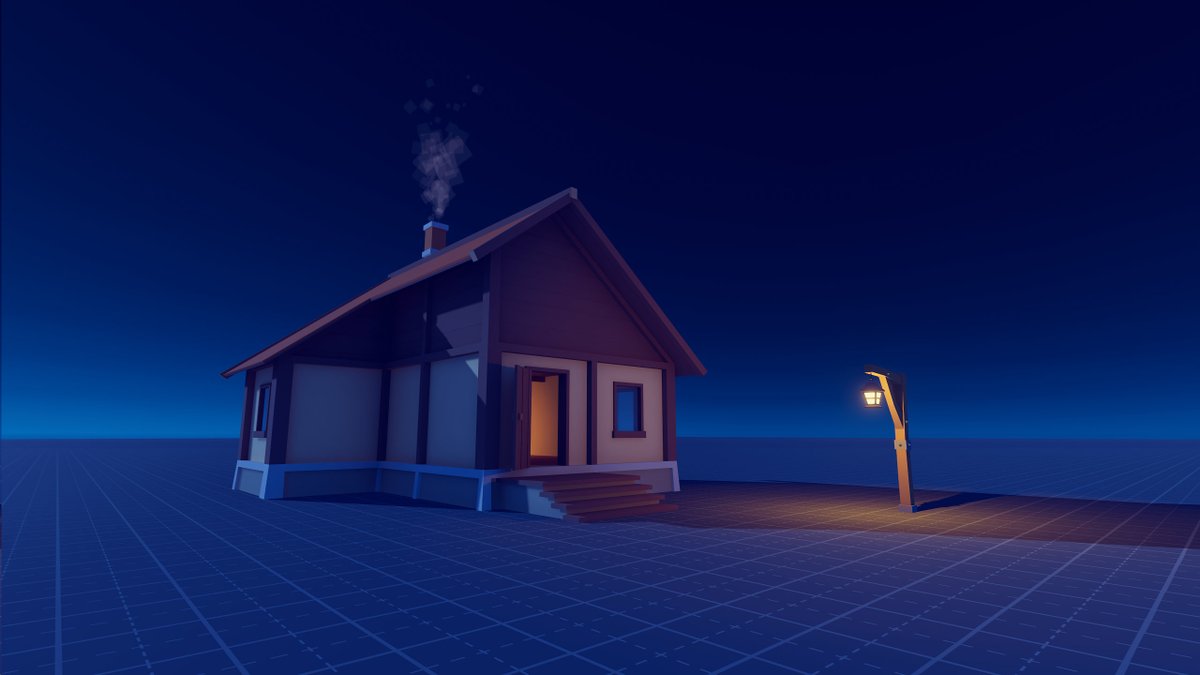 lmhpoly's tweet image. Cozy cabin #unity3d #gamedev