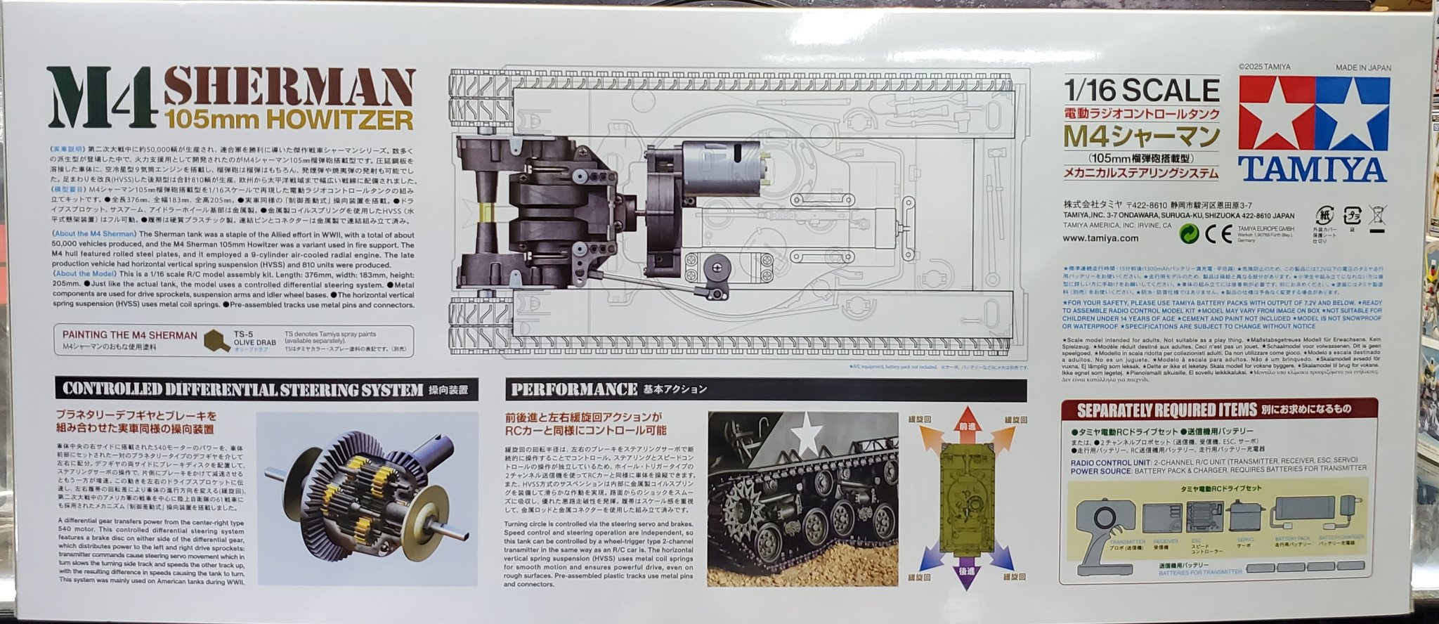 楽天市場】1/16 RCタンクシリーズ No.48 1/16RC M4シャーマン