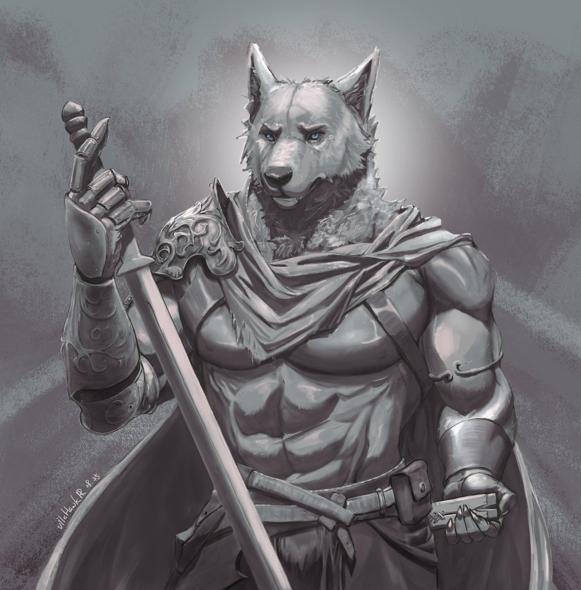 VileHawkR (@vilehawkr) on Twitter photo A fanart of <a href="/TFiddlerArt/">Taran Fiddler</a> 's Lunar Knight sketch. Ever since I stumbled upon it yesterday, my brain has been completely occupied by him.
What a perfect knight!
I just had to draw him!
(repost since last post was classified as adult content A fanart of <a href="/TFiddlerArt/">Taran Fiddler</a> 's Lunar Knight sketch. Ever since I stumbled upon it yesterday, my brain has been completely occupied by him.
What a perfect knight!
I just had to draw him!
(repost since last post was classified as adult content