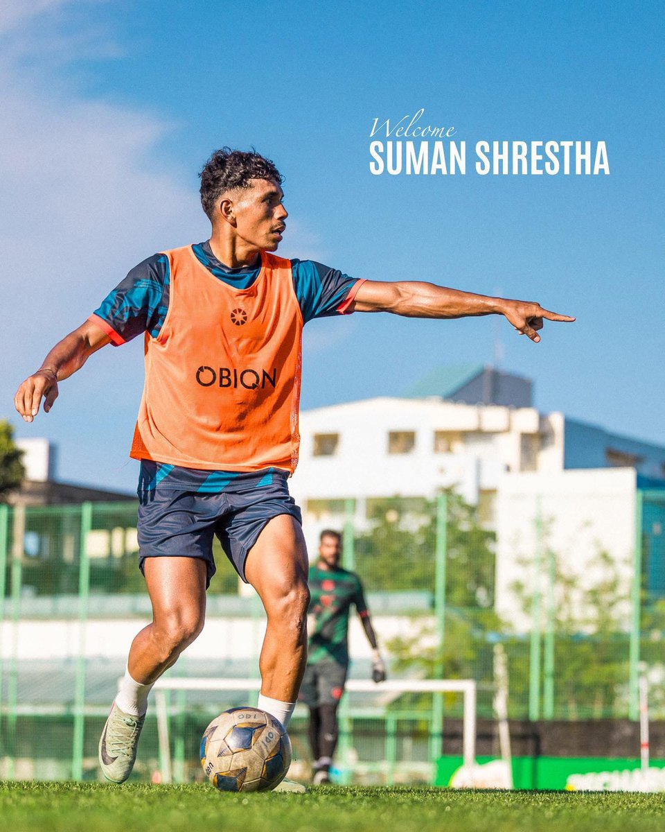 Promising Nepal international defender Suman Shrestha goes to Maldives with ODI sports club for Maldives premier league 🇲🇻 ✔️
