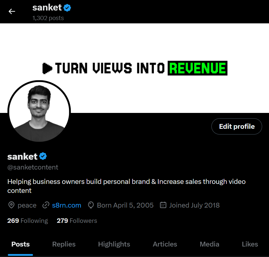 sanket tweet media