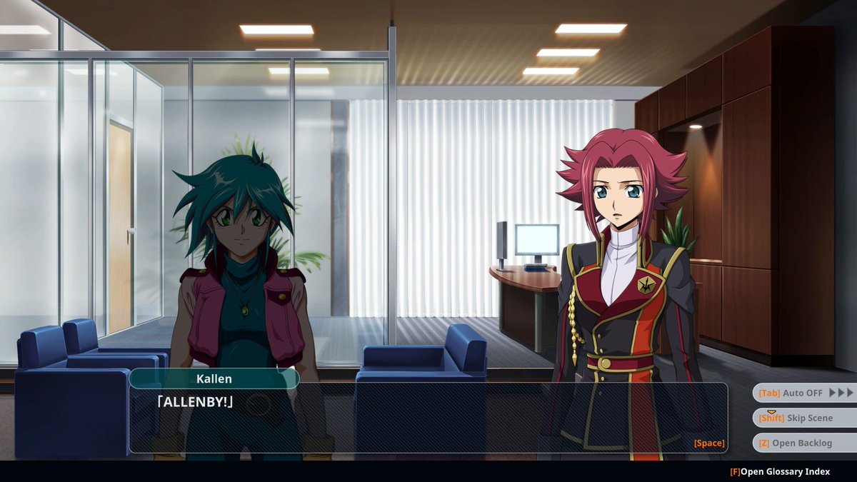If I'm allowed one single dev canonicity decree about #SRWY, it's that you have to acknowledge "Kallenby."