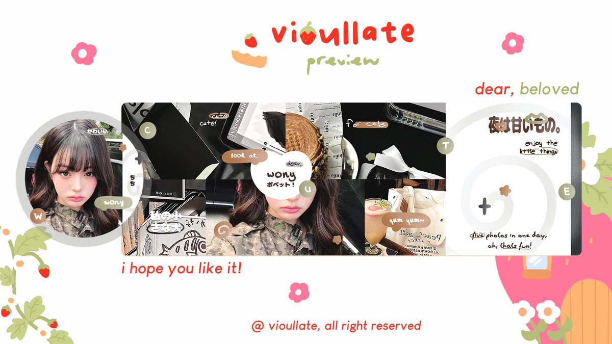 Help repost plis? Timakaci 

Halo~ aku ada layout ready wony barak dan carmen. 12k/each free retext iaa &lt;3 yang mau take bisa dm ajaa 🍓

#zonauang