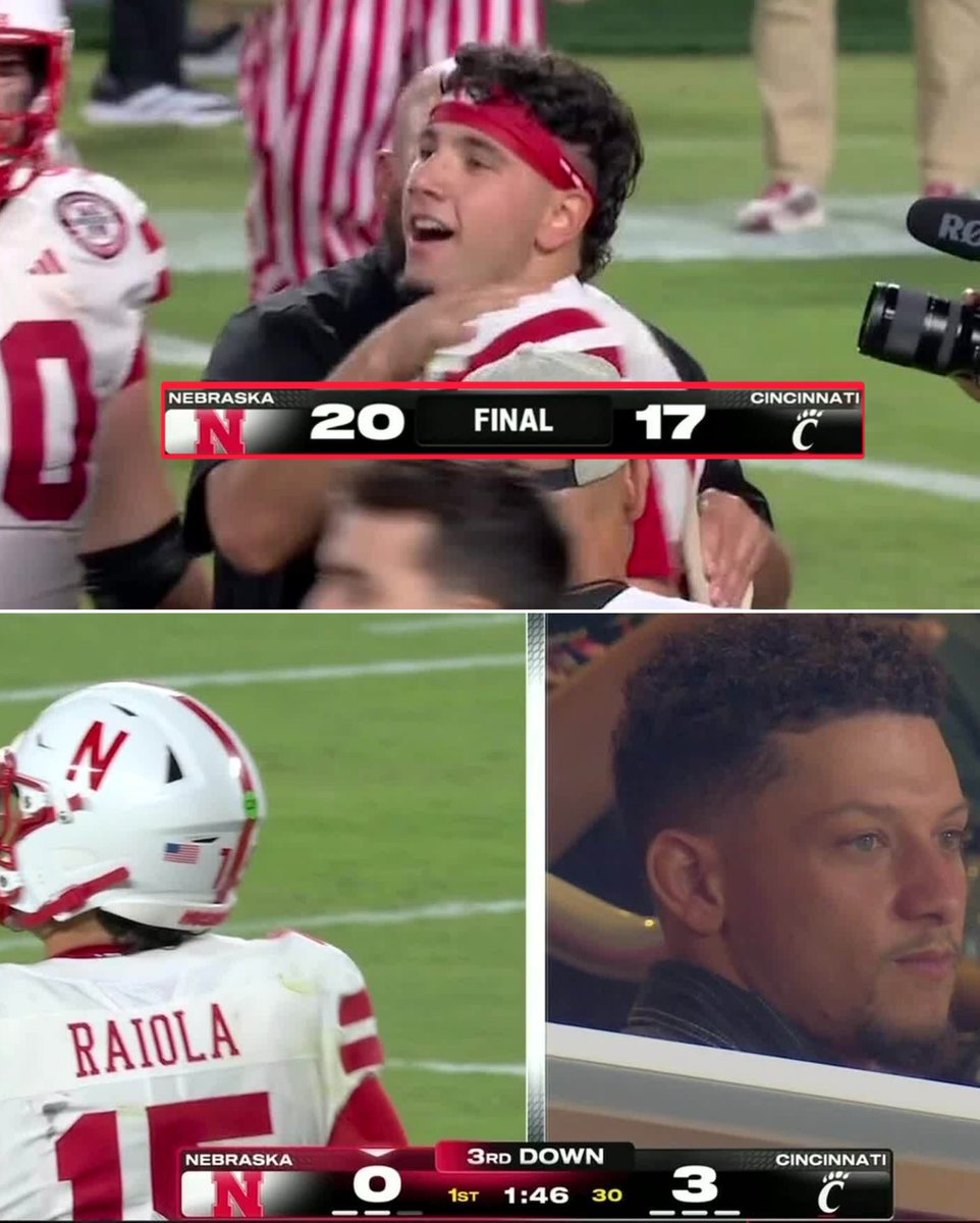 BleacherReport's tweet image. Dylan Raiola wins at Arrowhead IN FRONT OF MAHOMES 🔥

33/42
243 YDS
2 TD

What a game by 15 🙌