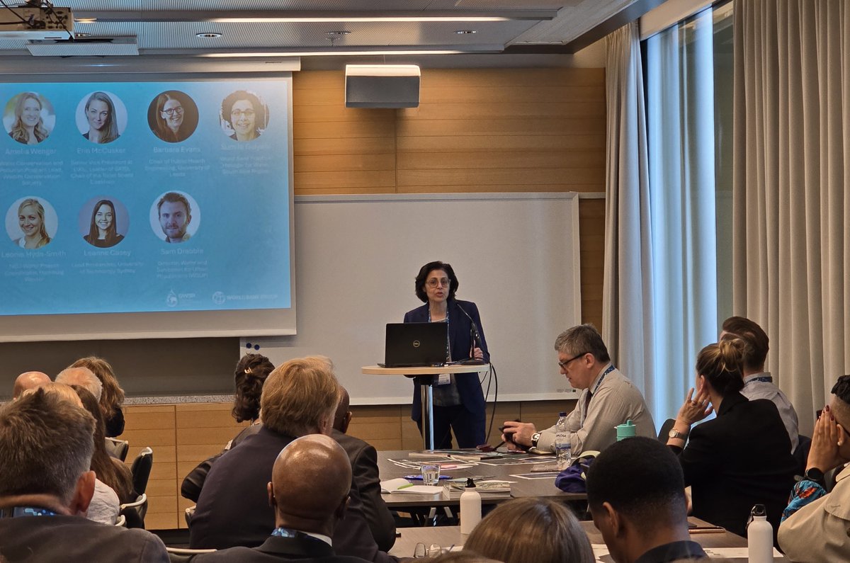 WorldBankWater's tweet image. As #WWWeek wraps up, we’re proud to have contributed to key conversations on:

💠Climate-resilient urban #sanitation
💠#Groundwater management in the Horn of Africa
💠Financing solutions for #water &amp;amp; sanitation

Thank you to all who joined us in Stockholm &amp;amp; online!