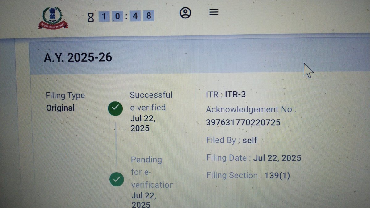<a href="/IncomeTaxIndia/">Income Tax India</a> PAN ABJPL1198C Even after 45 days ITR not processed &amp; refund not received 😟😟😟🤔🤔 reason not known |