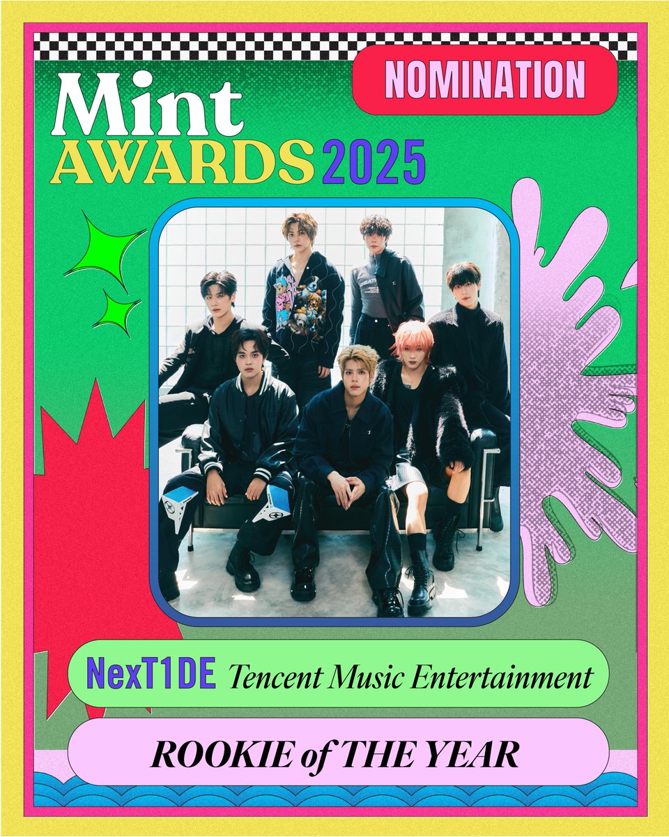🏆#MintAwards2025 : Rookie of the Year Nomination - #NexT1DE 

💚โหวตให้ ‘NexT1DE’ กับรางวัล ROOKIE OF THE YEAR  

✅ เปิดโหวตวันนี้ - 31 ส.ค. 2025 เวลา 23:59 น.(GMT+7)
🔗ทาง mintmagth.com เท่านั้น (โหวตฟรี ไม่มีค่าใช้จ่าย)

#.MchoiceMintAwards2025
#MintMagTH