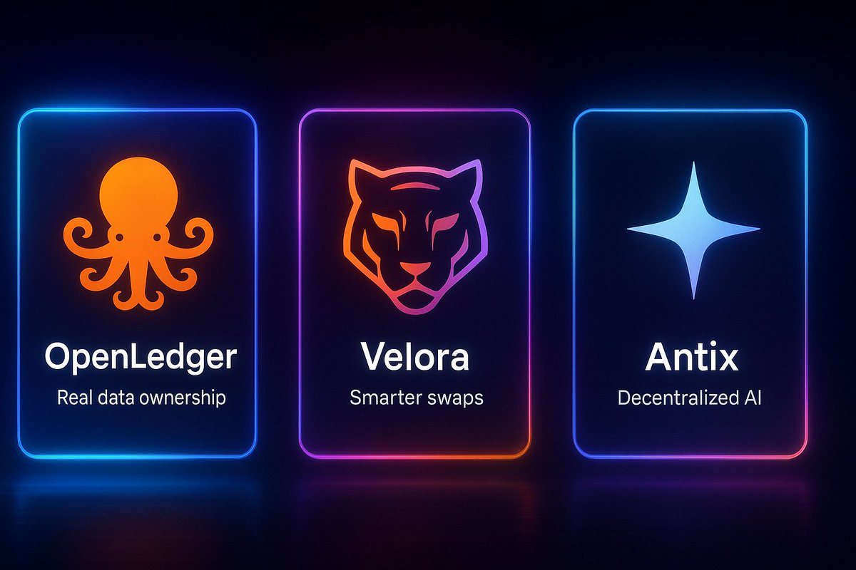 Nitesh (@bitxnitesh) on Twitter photo GM CT 🌞
Builders spot opportunities others overlook.
If you’re tuned in, these projects are already shaping the future:
🔹 <a href="/OpenledgerHQ/">Openledger</a> – Turning true data ownership into reality.
🔹 <a href="/VeloraDEX/">Velora (formerly ParaSwap)</a> – Multi-Asset Pathing for smarter, frictionless swaps.
🔹 <a href="/antix_in/">Antix.in</a> – GM CT 🌞
Builders spot opportunities others overlook.
If you’re tuned in, these projects are already shaping the future:
🔹 <a href="/OpenledgerHQ/">Openledger</a> – Turning true data ownership into reality.
🔹 <a href="/VeloraDEX/">Velora (formerly ParaSwap)</a> – Multi-Asset Pathing for smarter, frictionless swaps.
🔹 <a href="/antix_in/">Antix.in</a> –