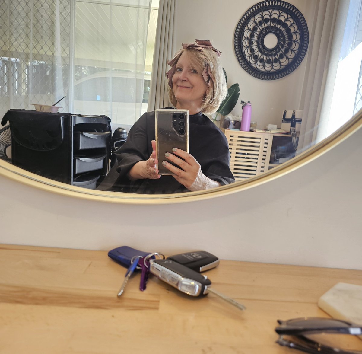 Had my hair done, lads.