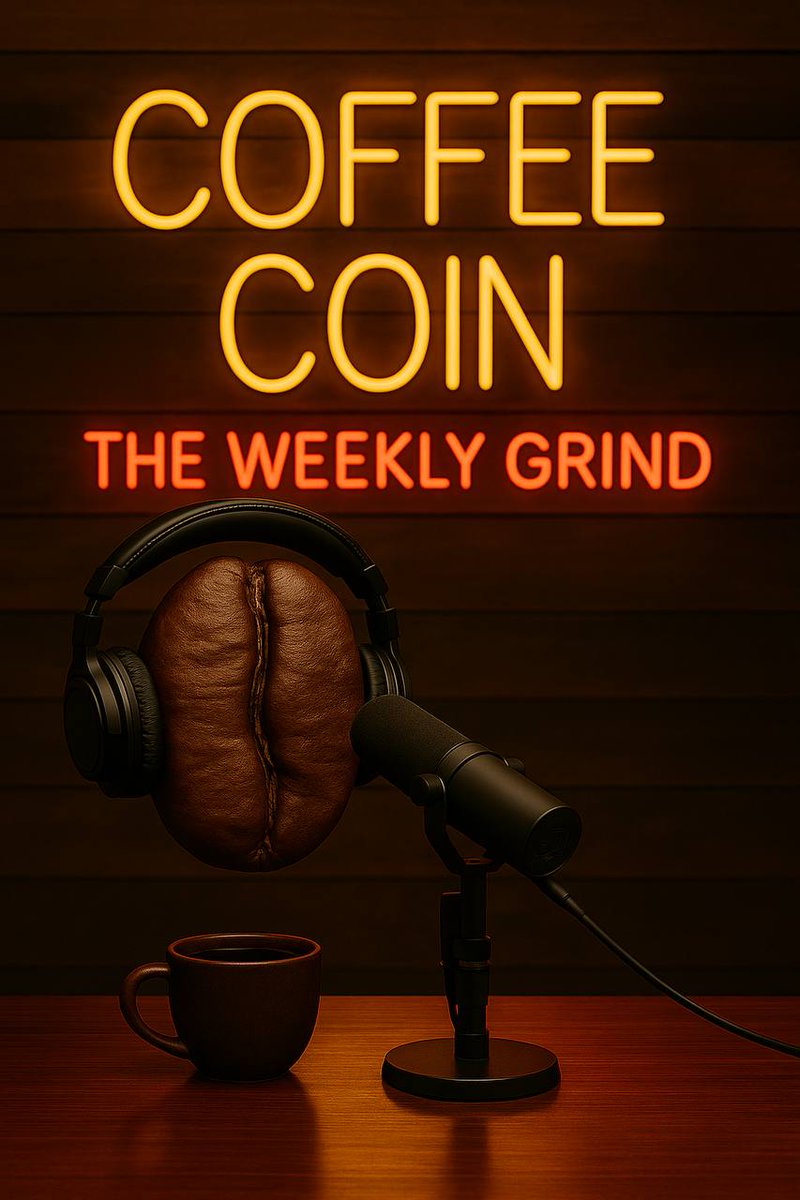 Coffee__Coin's tweet image. Come out on Tuesday Sept. 2/25 @ 4:00 pm EST. for our 2nd Weekly Grind show. Hear about what's new with @Coffee__Coin and $Vett token. Maybe even from our friends at @FireChicken007. And if you have a grind to pick, tell us what's grinding you this week. Till then, keep Grinding
