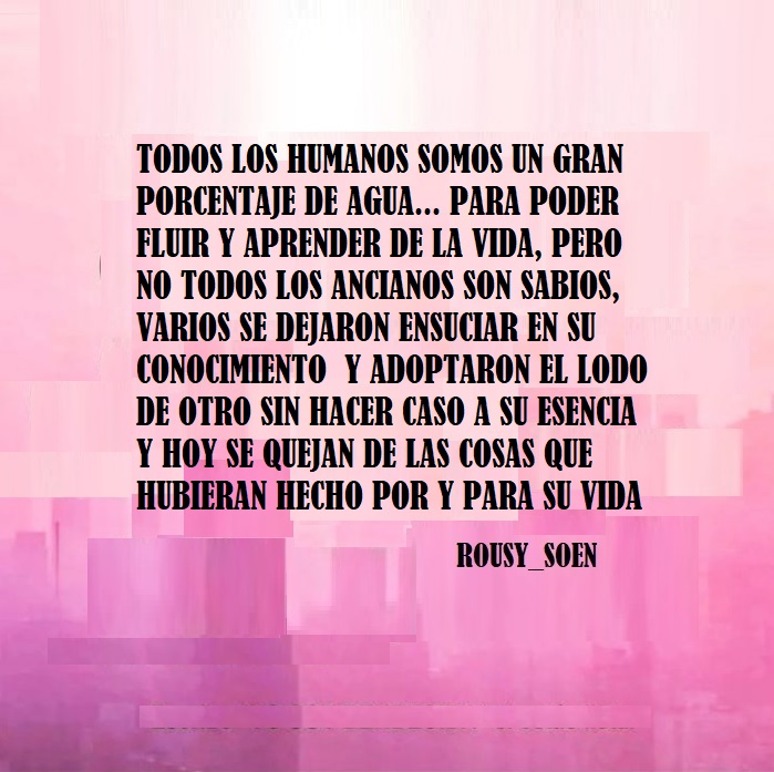 Todos buscamos limpieza un nuestra vida, fisica, mental y espiritual, por ello nadie le gusta juntarse con el lodo. Al menos no de manera intencional. Saludos a <a href="/todos/">todos</a> . <a href="/destacar/">ISABEL FERNANDEZ AR</a> .