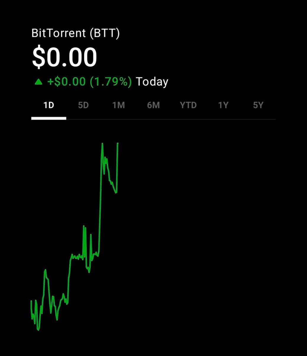 #BTT SOON🚀 

The future is brighter than ever — legends never fade. 

     <a href="/BitTorrent/">BitTorrent</a> is a hidden gem ready to rise and change lives. 

This masterpiece has the potential to create millionaires — don’t miss your chance. 💯

⚡️ Mark my words: $BTT will shock the market. The mega