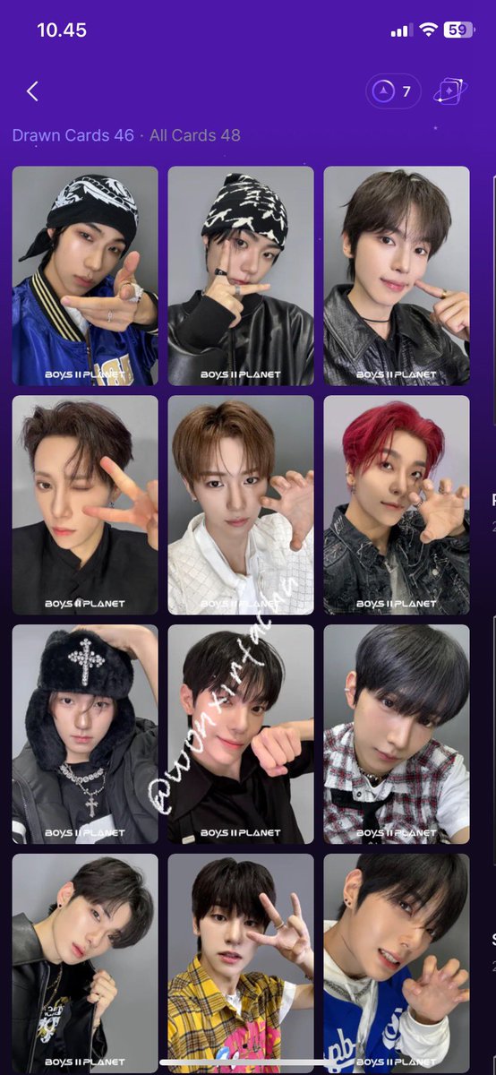 BOYS 2 タレントカード PLANET