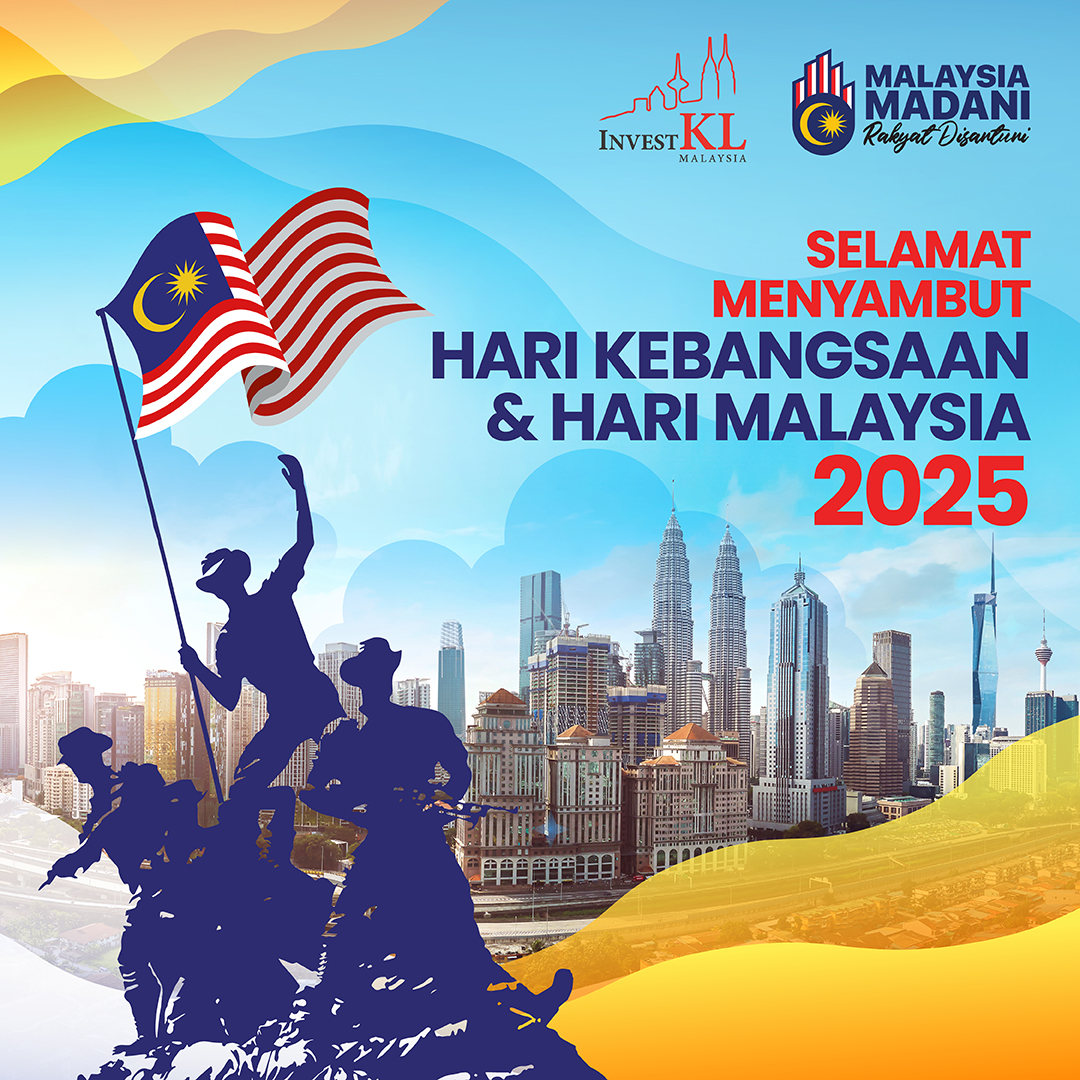 InvestKL wishes all Malaysians a Happy 68th National Day! 🇲🇾✨ May this celebration remind us of our shared strength, unity, and the vibrant diversity that makes our nation truly special.

#InvestKL #ModernServices #GlobalServices #TheHeartofARegionalHub #GreaterKL #KualaLumpur