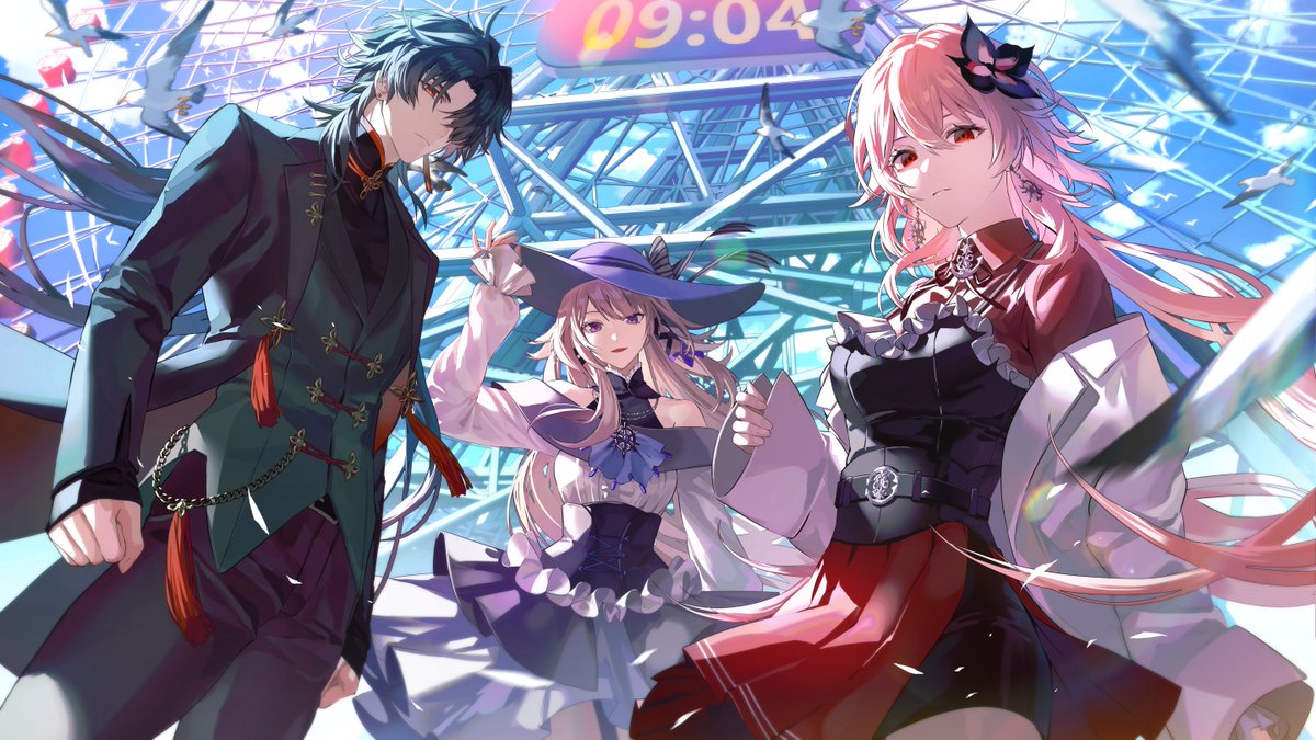 #崩壊スターレイル  
「星穹列車、神奈川へ緊急停車完了！」
#星穹列車神奈川停車 #PR #スターレイルツアー2025