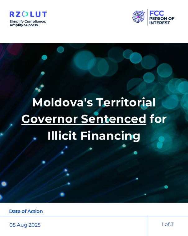 RzolutL's tweet image. On 5Aug2025, Evghenia Guțul, the sitting governor of Moldova’s Gagauzia region, was sentenced to seven years in prison for illegally financing the outlawed Shor Party with Russian funds.

Read more at FCC Times fcctimes.com/2025/08/05/mol…

#adversemedia #corruption #illicitfinancing