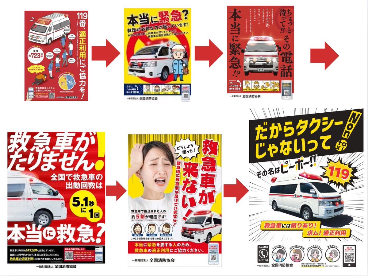 どんどん言葉が強くなる😊

まだまだ民間救急の認知が低い証拠かもですね。

はたまた、医療機関や消防から目線で民間救急のレベルが低く見られているのかも。

ここを救急JAPANで確立しないと、わざわざ消防士を抜け出した意味がない💦