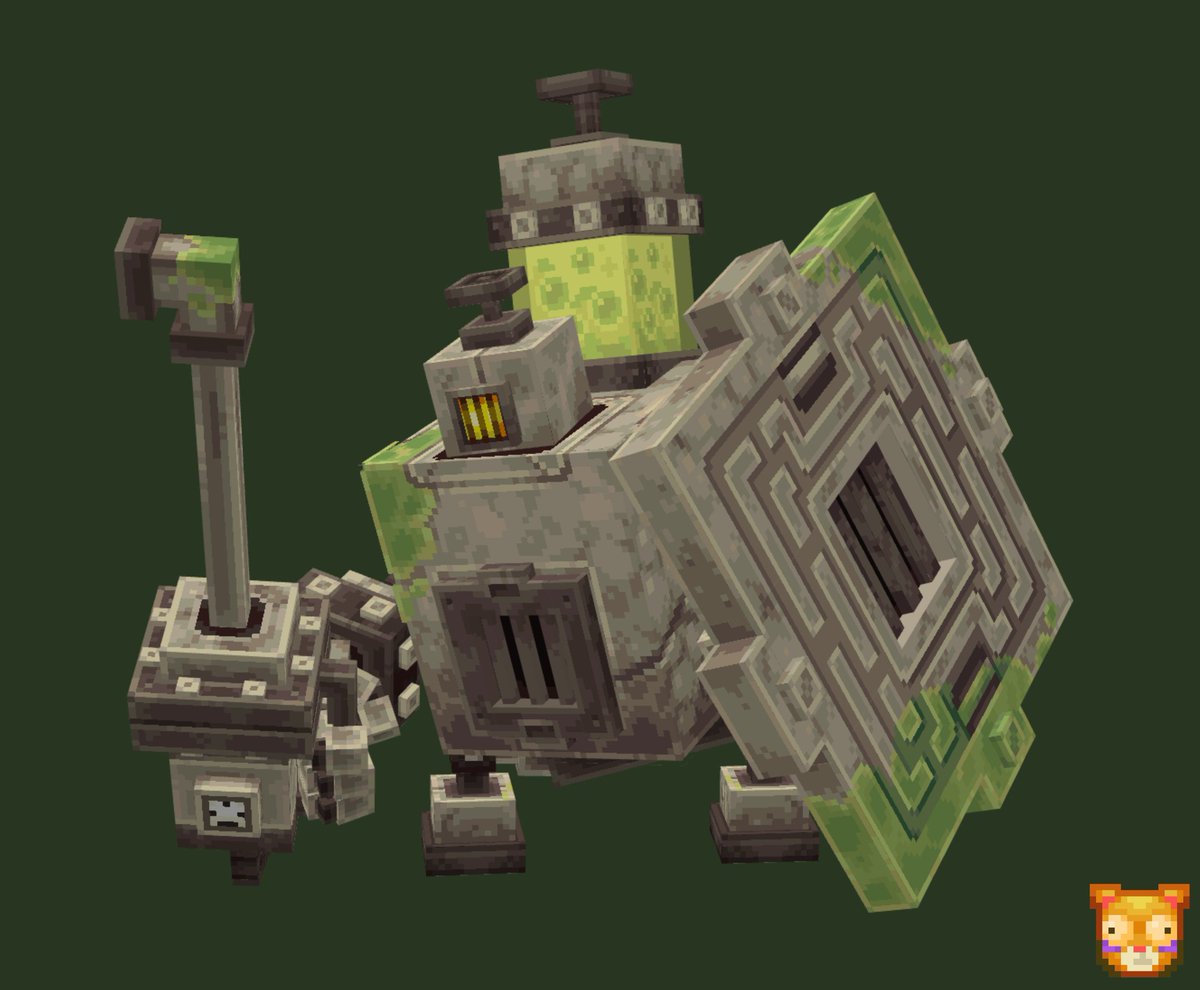 Me encantó como quedó 
#Minecraft #Blockbench #pixelart