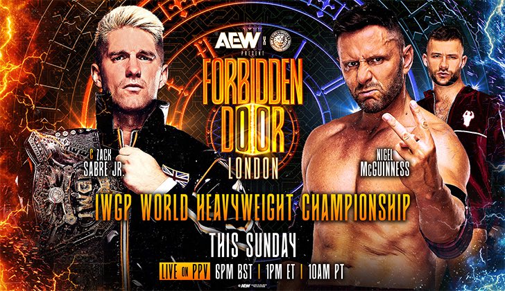 WrestlePurists's tweet image. Zack Sabre Jr (c) vs Nigel McGuinness (IWGP World Heavyweight Championship) @ AEW x NJPW Forbidden Door:

⭐️⭐️⭐️⭐️.5

- WON
