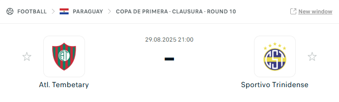 SmartOddsPicks's tweet photo. 🎯 Pick of the Day
 Tembetary vs Sportivo Trinidense
👉 Trinidense – Draw No Bet @ 1.42 / -238 | 3.5U
🕒 Kickoff: Aug 29, 2025 – 19:00 UTC

📊 Trinidense are unbeaten in their last 8 away matches and rated with a 59% win probability by models.
Tembetary, on the other hand, have lost 6 of their last 7 home games and sit near the bottom of the table.
DNB adds protection while keeping the upside.

#Football #soccer #FOOTBALLTIPS #Bundesliga #PremierLeague