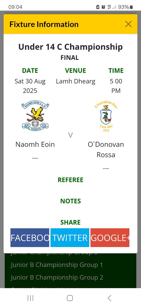 All support welcome: