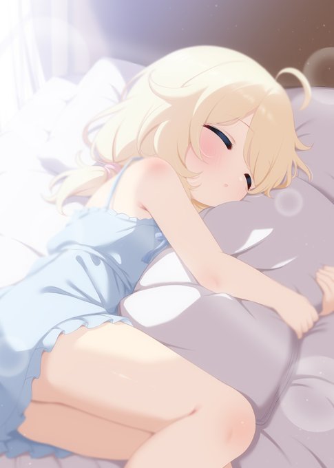 🌸🌸こずえ「すー…すー…ふわぁ……」🐏🐏
#遊佐こずえ 