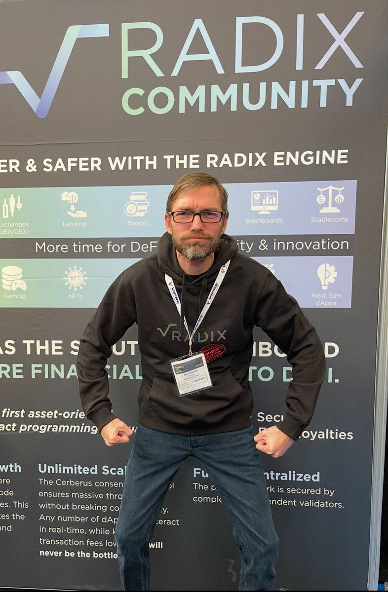 ATTENTION ‼️‼️‼️
Dan’s family asked us to honour his memory in the way he would have loved - with a beer 🍺
This weekend (Aug 29–31), take a picture with/of a beer and share it here on X or in TG with #DoItForDan.

Let’s raise a glass to the visionary who built #Radix and