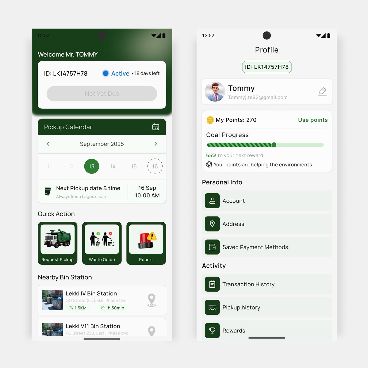 TommyjTs82's tweet image. Designed a Waste management app that helps in keeping the environment clean 🌍✨
📅 Schedule pickups
♻️ Earn rewards for impact
🧾 Easy payment
Design isn’t just about screens, it’s about solving real problems.
#Solveproblem #Design #Daily #wastemanagement #UIUX