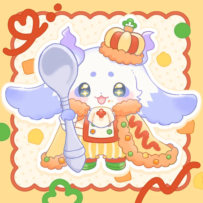 オムライスの王子様衣装 #ルンルン新衣装 #るんるんびじちかん