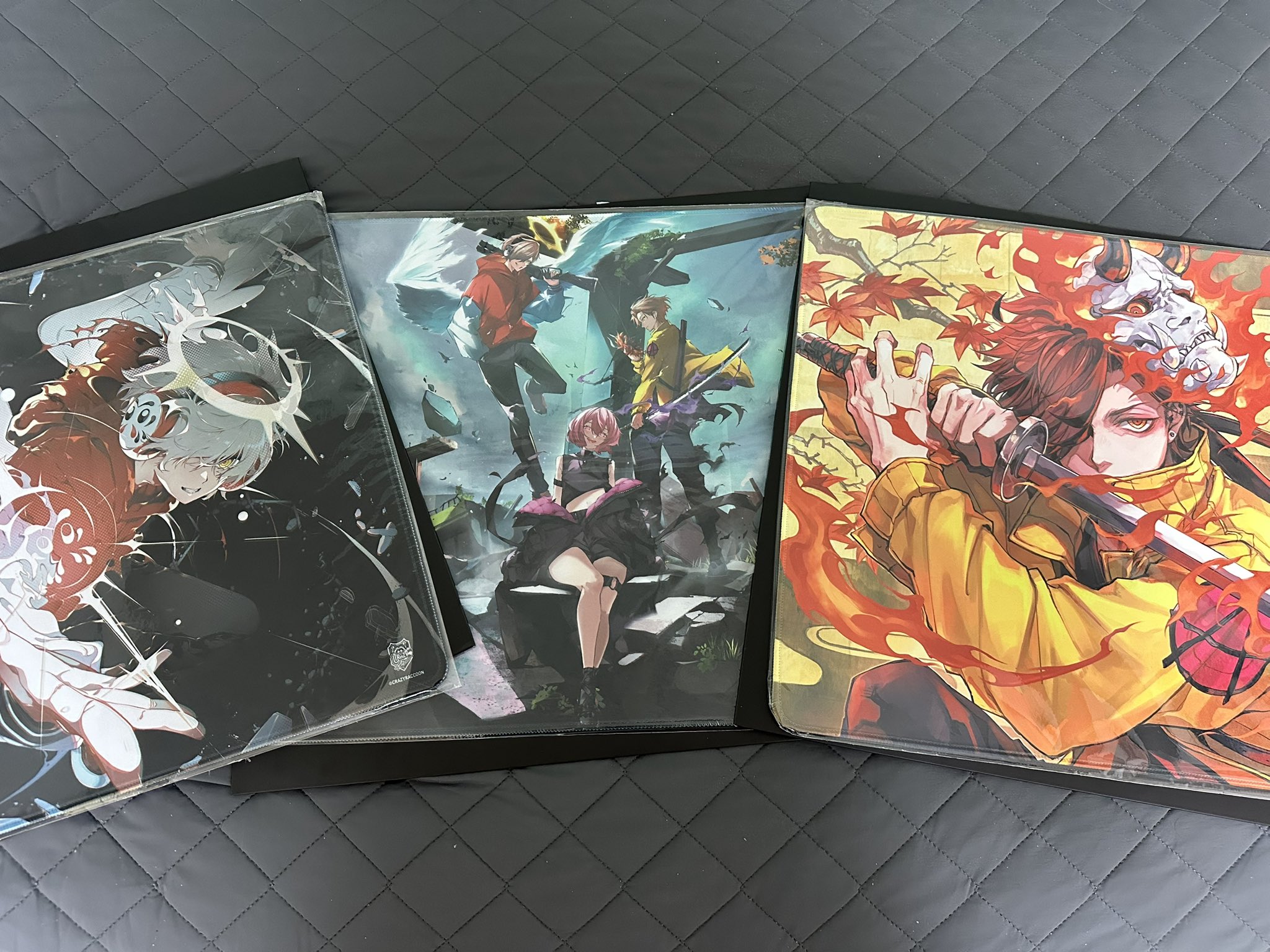 大妖怪 DAIYOUKAI マウスパッド Crazy Raccon 新品 受注生産品