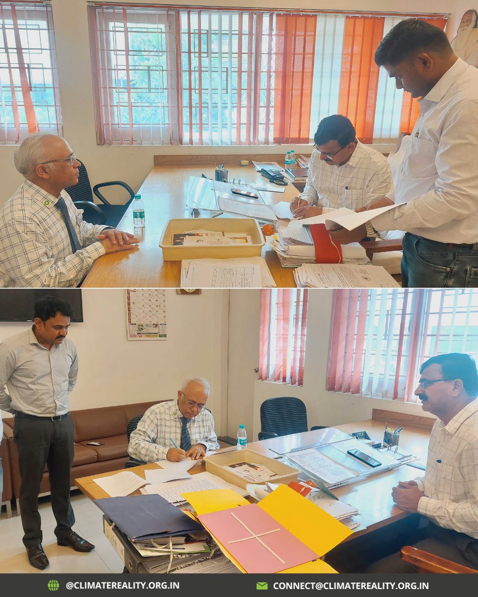 CR_INDSA's tweet image. 🌱MoU Renewal with Rayat Shikshan Sanstha, Satara! 

After training 3,500+ teachers in the 1st phase, our renewed Memorandum of Understanding moves the #GreenCampusProgramme into its next phase: empowering educators &amp;amp; nurturing climate-conscious campuses across #Maharashtra.
#GCP