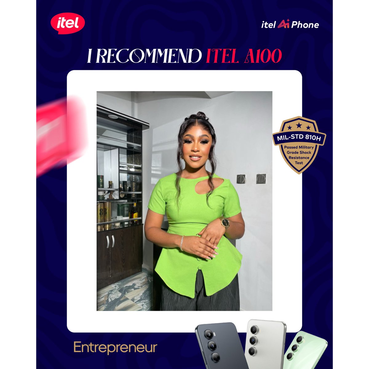 💼As an entrepreneur, I recommend the itel A100 to my Fam&amp;Fwends because it’s powerful, stylish, and affordable. It keeps me connected with clients, helps me manage my business on the go, and delivers reliable performance I can trust every day.
#IRecommenditelA100
<a href="/itelNigeria/">itel</a>