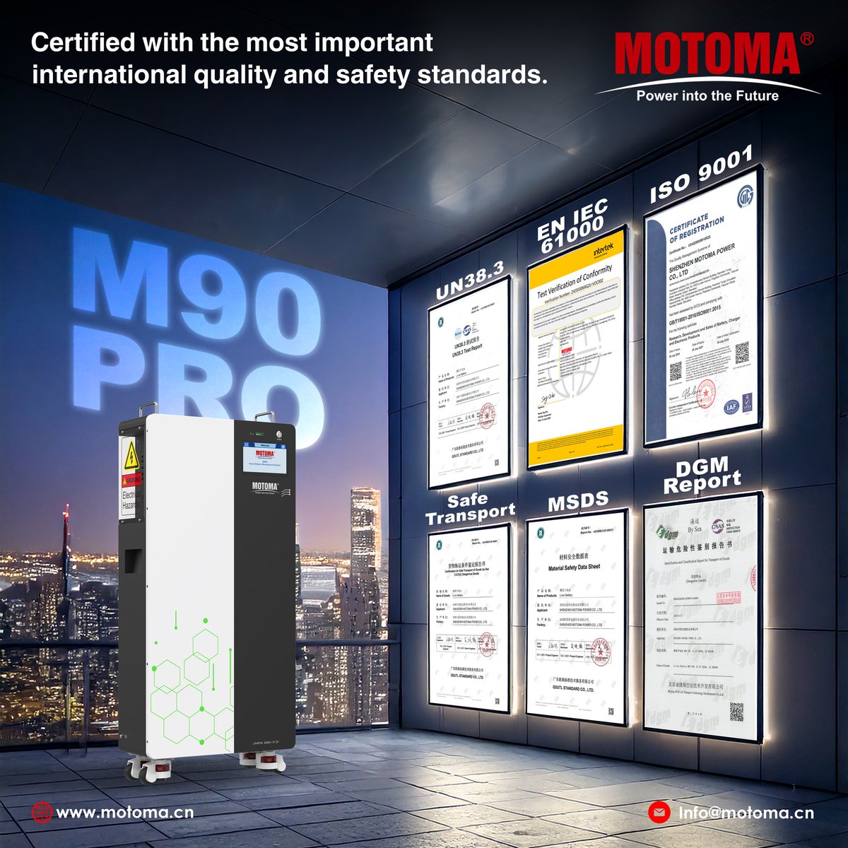 MotomaLtd's tweet photo. M90 PRO #Battery – #MOTOMA’s engineering masterpiece designed for those who accept nothing but the best.

https://t.co/FIsBwyBRlU

#SolarEnergy #HybridSystem #EnergyIndependence #GreenEnergy #24HourPower #SustainableLiving #dayandnightenergy #MOTOMA https://t.co/vcfe8Rjwph