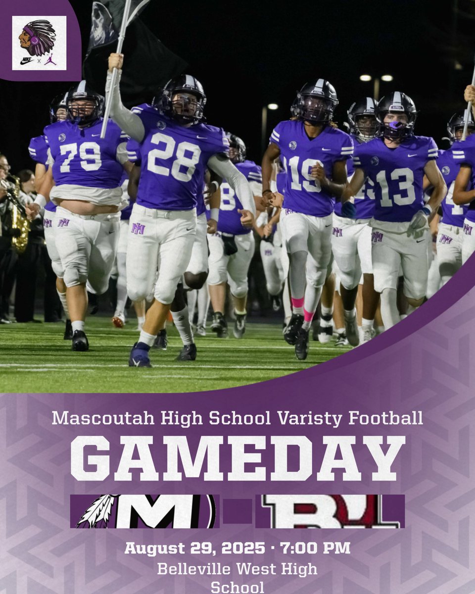 Today is the day! We travel to Belleville West to take on the Maroons at 7 PM. Be there and be loud!
