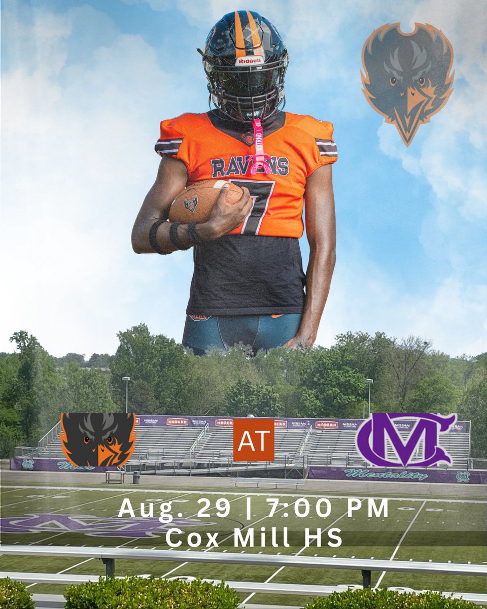It's gameday!
⌚️7:00 PM
🏟️Cox Mill HS
🎟️gofan.co/app/school/NC2…