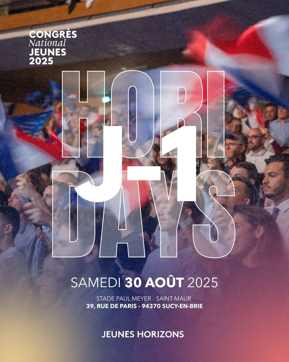 🔥 J-1 

(C’est le tweet)