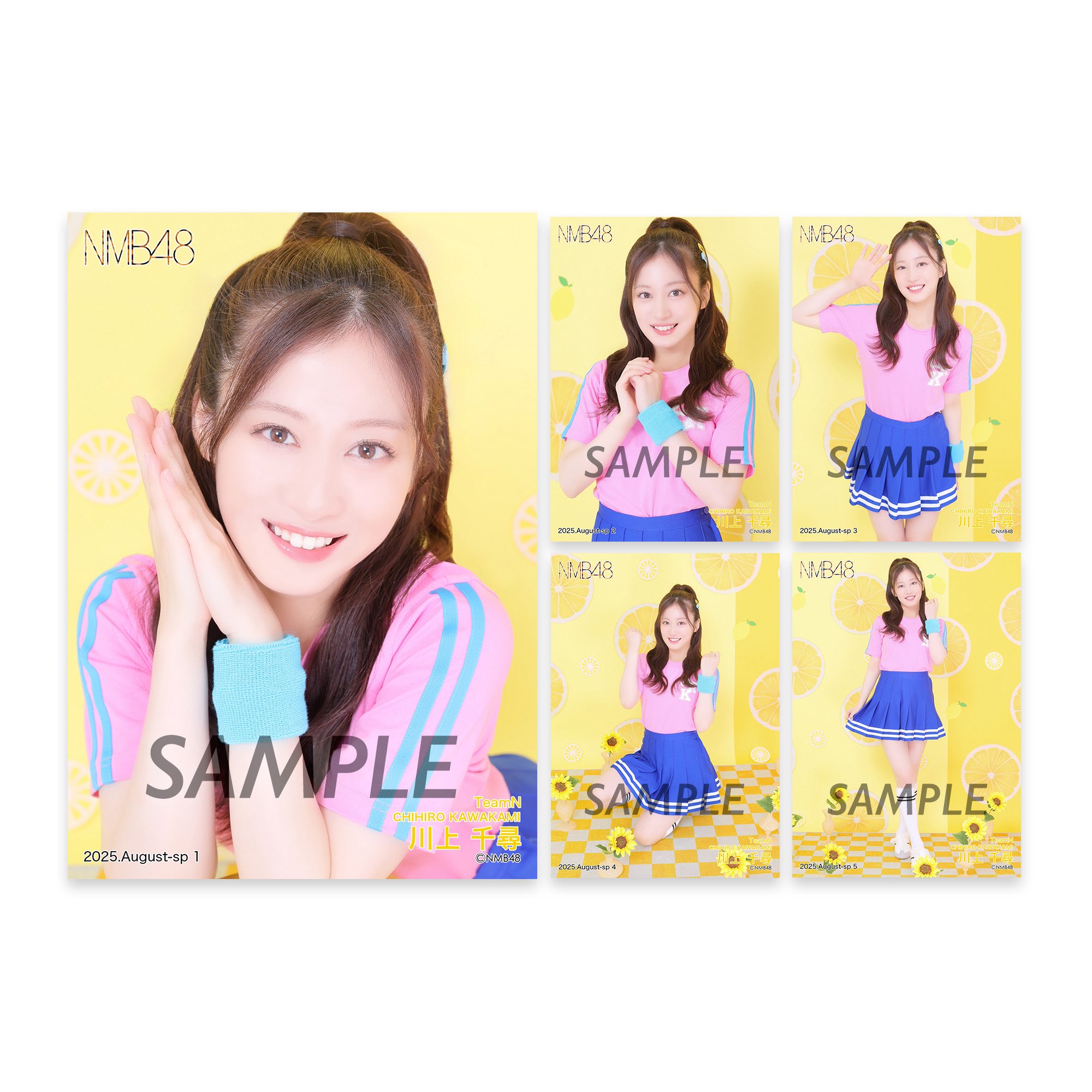 NMB48 川上千尋 直筆入り 生写真 2025 夏コン NMB48 川上千尋 直筆入り 生写真 2025 夏コン NMB48 川上千尋