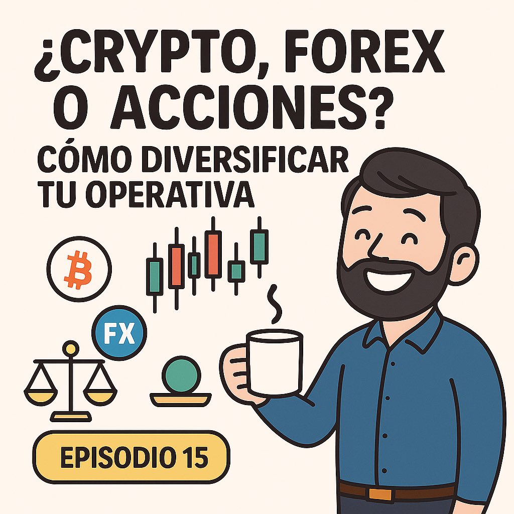 🌐 #TradingPodcast Epidodio 15: 

¿Crypto, forex o acciones?

• Pros/Contras 
• Costes 
• Correlaciones 
• Ejemplos de carteras

▶️ youtu.be/Z845GSZXnjk | 

📲 t.me/tradingsignals… | 

🔗 partner.bitget.com/bg/12G2CX