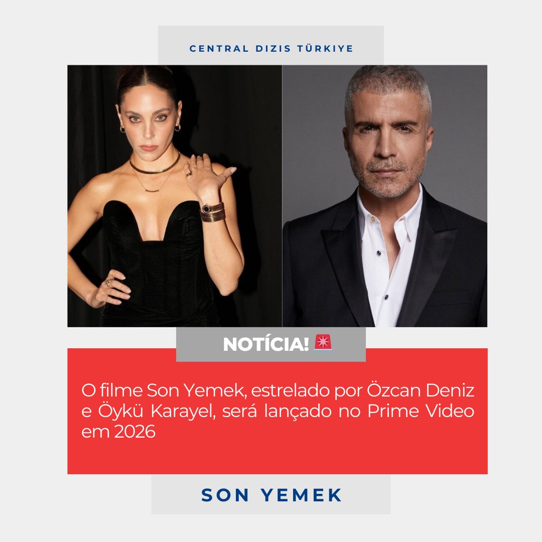 🔔| Enredo do filme #SonYemek: A pianista Canan salva a vida do agente Bekir e os dois vivem um romance, até que ele desaparece. Anos depois, Bekir retorna e reencontra Canan, casada. O reencontro reacende a paixão entre eles, forçando-a a escolher entre o passado e O presente.