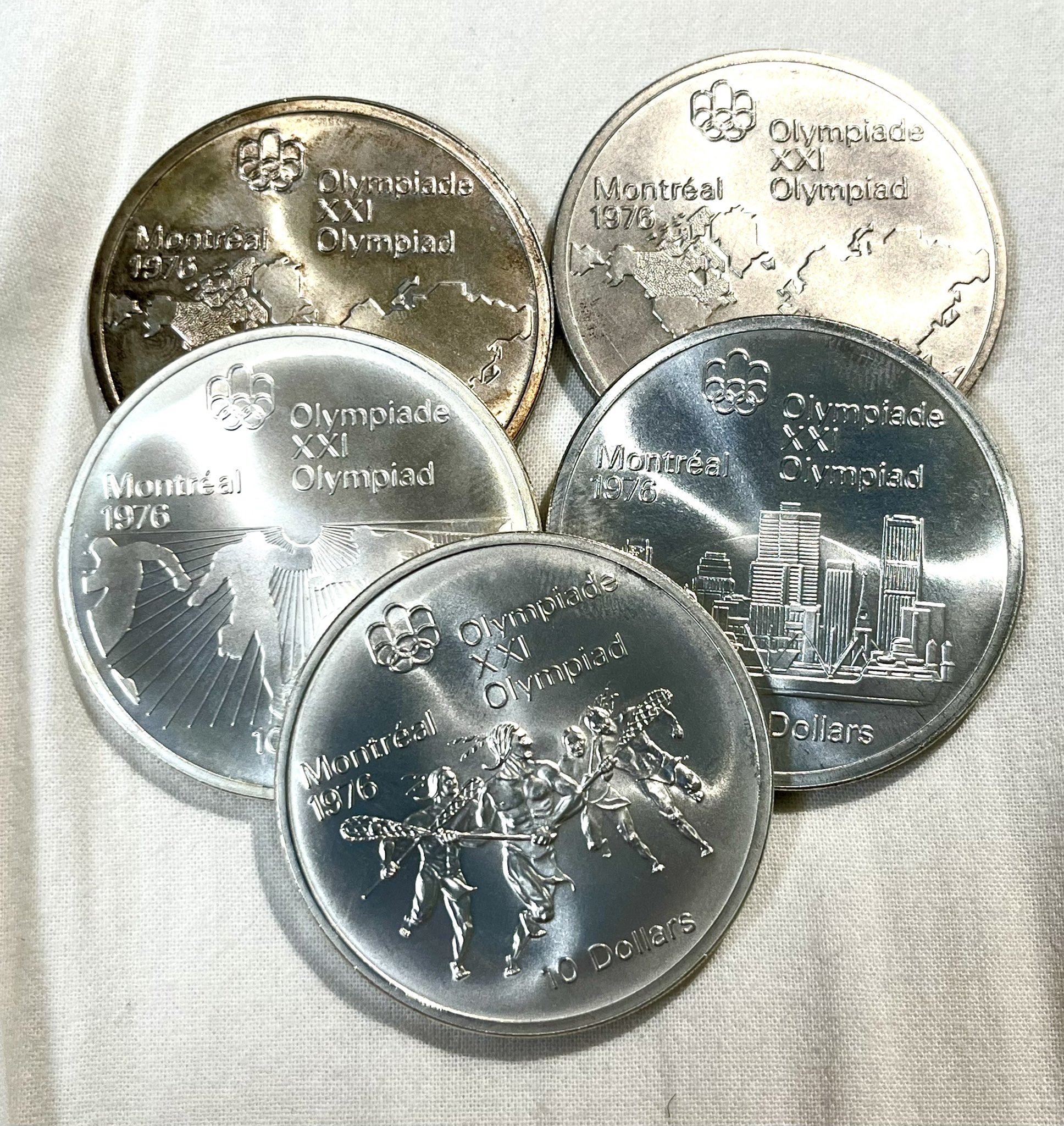 専用　モントリオールオリンピック 10ドル銀貨 15枚セット 約727g 楽天市場】カナダ モントリオールオリンピック「カヌー競技