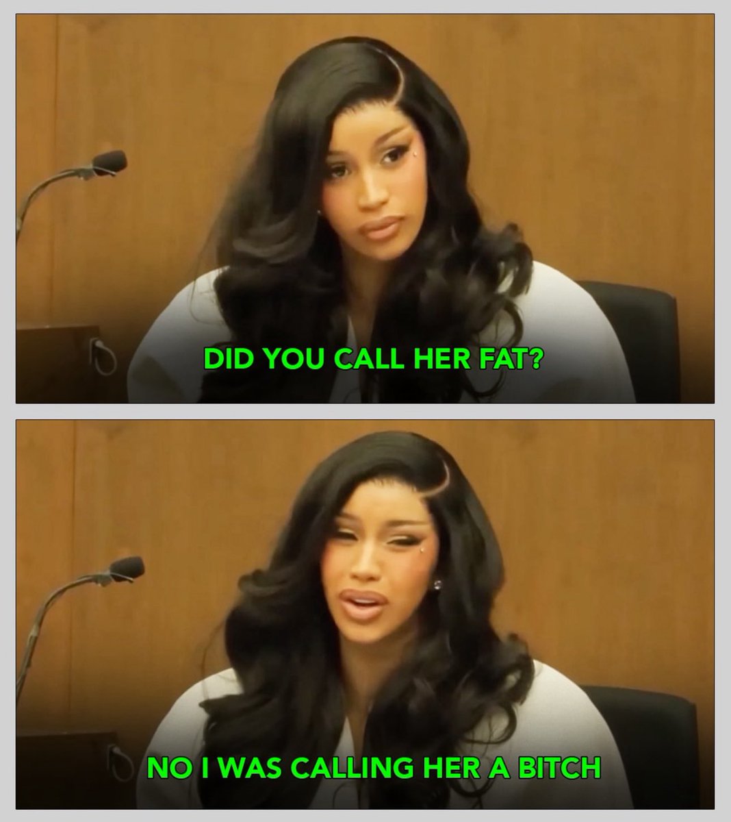 Как же я ору с заседаний суда с Карди Б, это просто полный разъеб