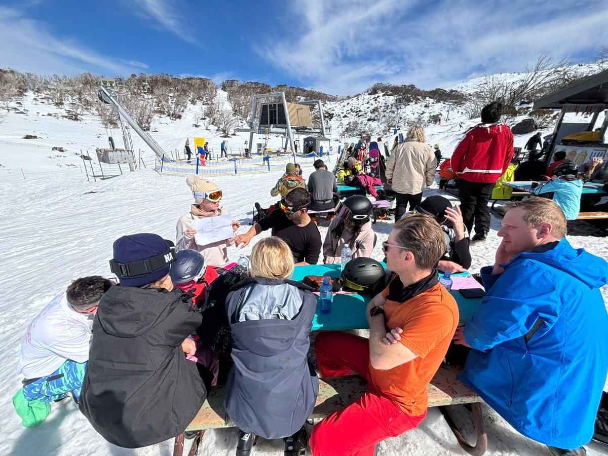 Journal club in the snow.

⁦<a href="/SouthCoastMedEd/">South Coast Medical Education</a>⁩