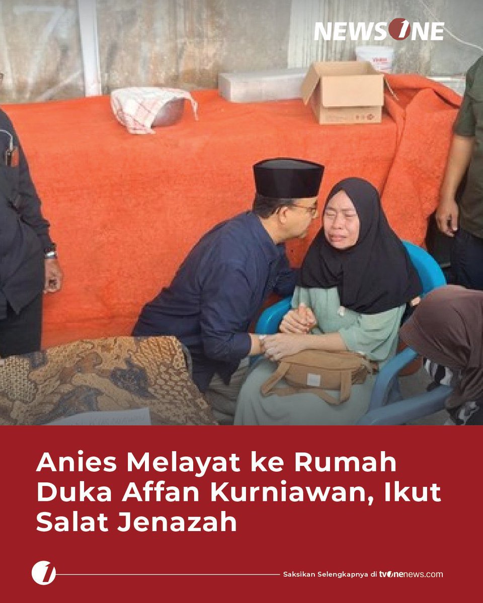 Teman dekatmu sebut rakyat “tolol sedunia”, kamu diam seribu bahasa.
Begitu ada tragedi, mendadak muncul pasang wajah duka.

Janganlah jadi pahlawan kesiangan <a href="/aniesbaswedan/">Anies Rasyid Baswedan</a>, rakyat sudah cerdas menilai siapa yg tulus &amp; siapa sekadar numpang momen. 😏