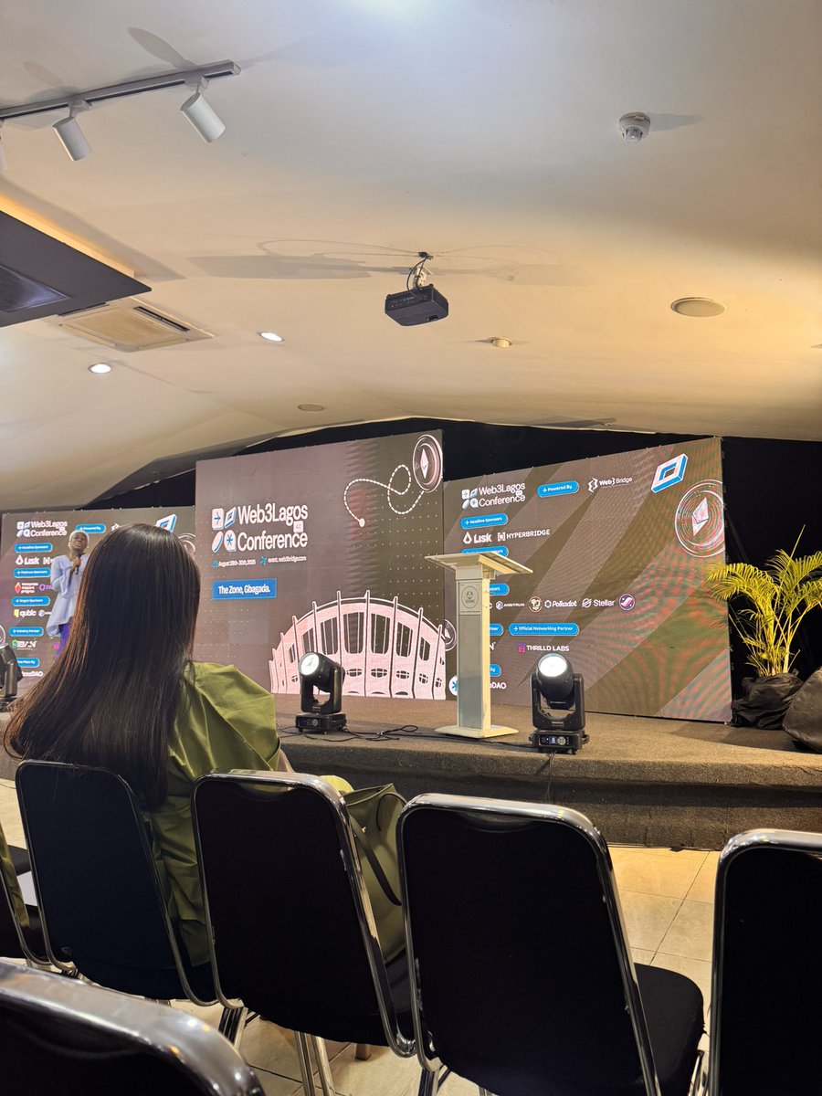 offdutydennis's tweet image. at the #web3Lagosconference 😇😇