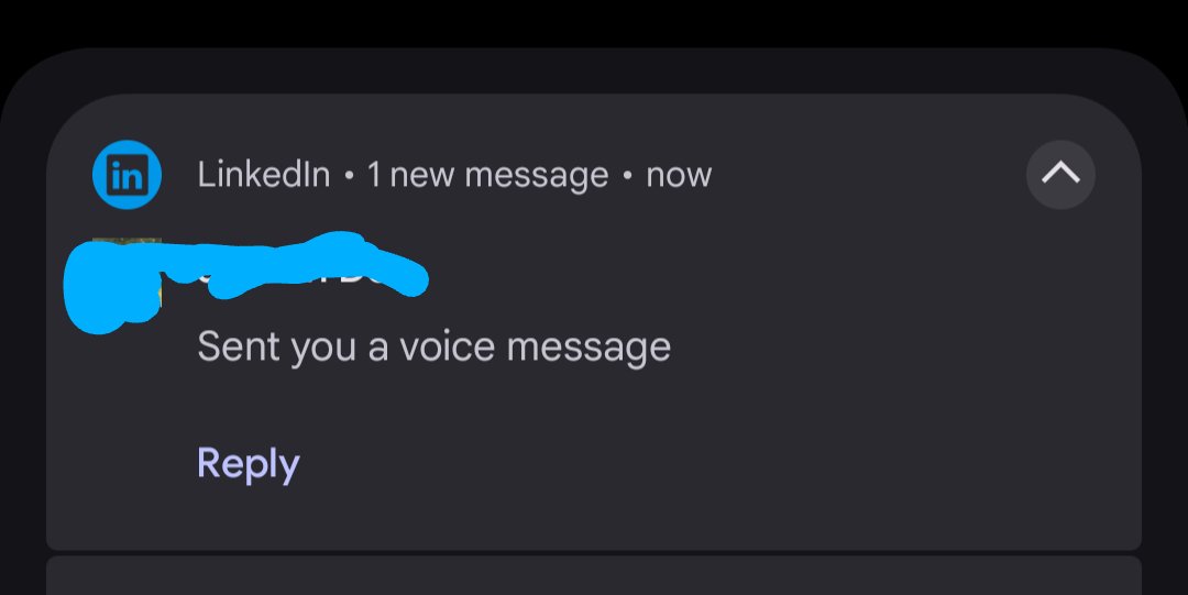 Голосовые сообщения уже и до LinkedIn дошли