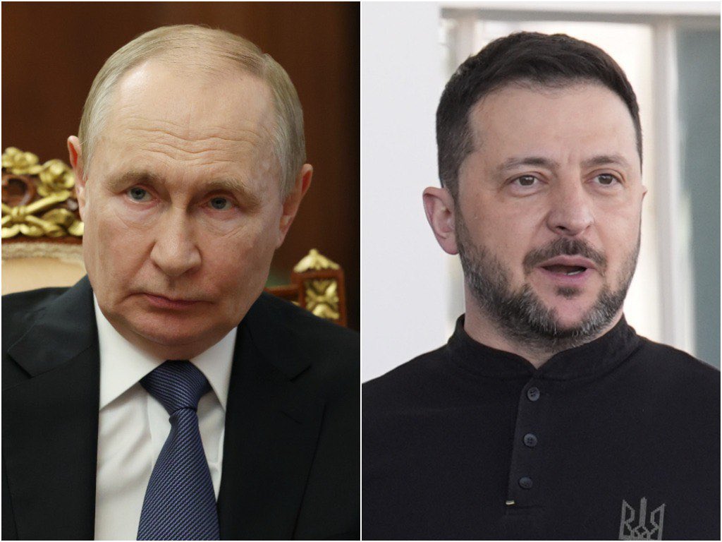 Conflits_Chaine's tweet photo. Poutine n’exclut pas une rencontre avec Zelensky, a déclaré son porte-parole.

Il a souligné que le Président russe considère qu’un tel sommet doit être soigneusement préparé. https://t.co/kMXarBs661