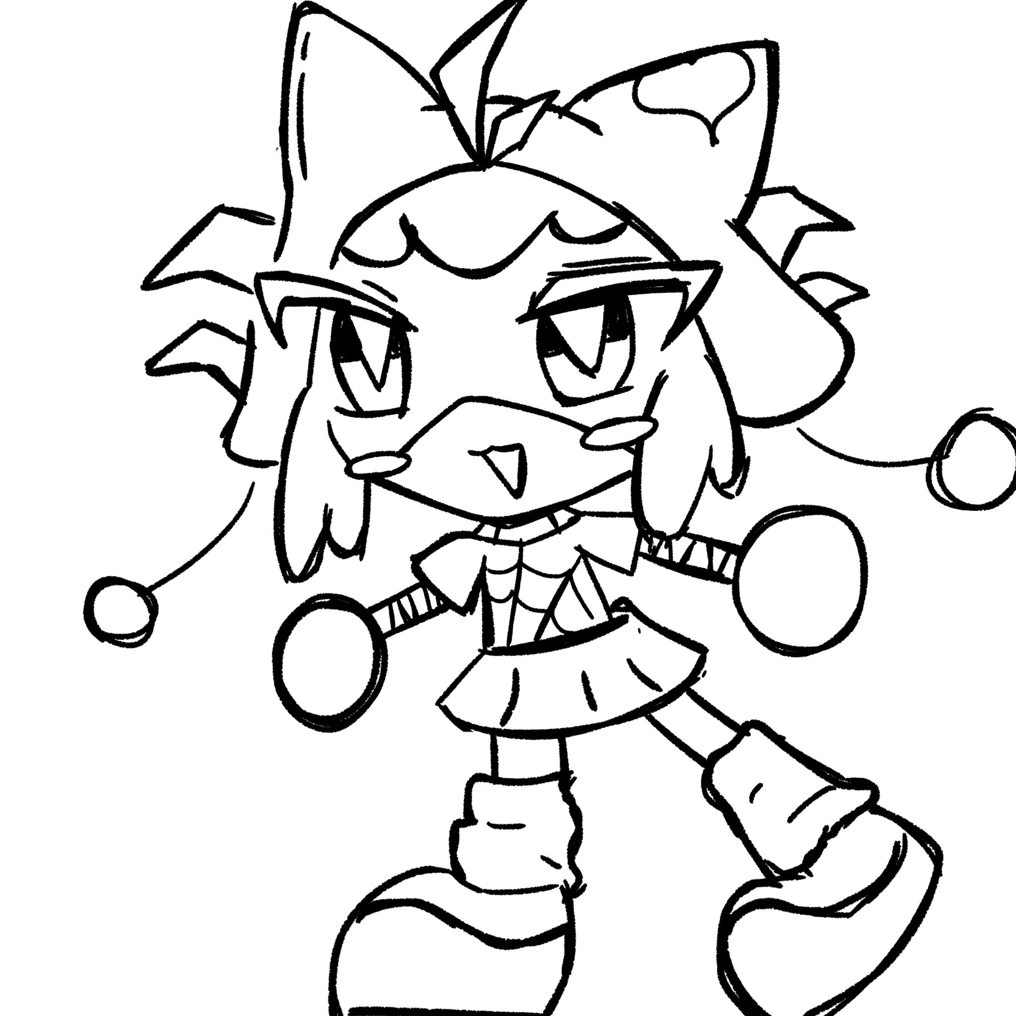 ちい　手描き　イラスト　リクエスト ツマサキkakato🎨(skeb募集中) on X: 